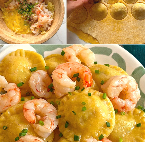 Raviolis aux crevettes : la recette d'une entrée de poisson élégante et